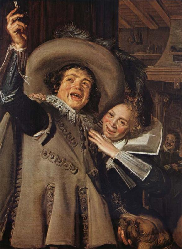 Frans Hals Young Man and Woman in an Inn china oil painting image